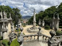 Blick auf den Start der Himmelstreppe