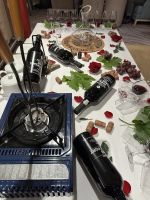 traditionelle Öffnung einer Portweinflasche