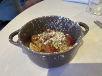 Nachtisch: exotischer Käsekuchen mit Salzkaramell