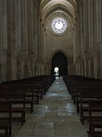Rosettenfenster in Alcobaça