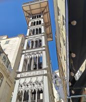 Santa Justa Fahrstuhl in Lissabon