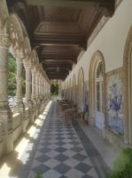 Palast Verzierung Außenweg 