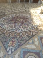 Mosaikfußboden alte Börse