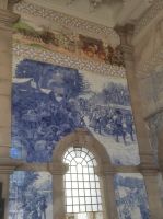 Porto Bahnhof Mosaik 