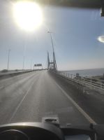 Vasdo da Gama Brücke über den Tejo 