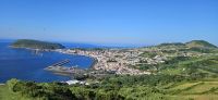 Insel Faial, Blick auf Horta