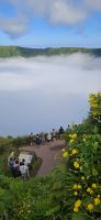Insel Faial, Aussichtpunkt an der Caldeira