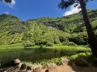 Wasserfall Ribeira do Ferreiro