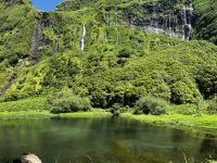 Wasserfall Ribeira do Ferreiro