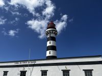 Leutturm am Ponta da Barca