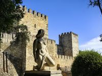 Maurische Burg Sao Jorge in Lissabon