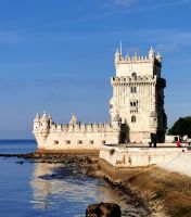 Torre de Belem, Wahrzeichen Lissabons aus dem 16. Jahrhundert