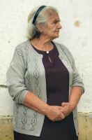 Portugiesin in Obidos