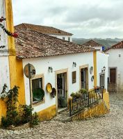 Kleine Töpferei in Obidos