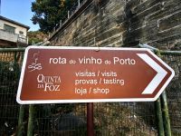 Wir fahren in Pinhao auf der Portweinstraße