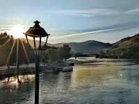 Frühstückskulisse in Pinhao