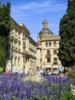 Blick auf die Universität von Salamanca