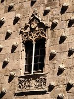 Maurisches Fenster am Casa de las Conchas
