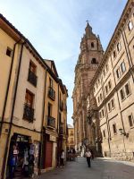 In der Altstadt von Salamanca unterwegs