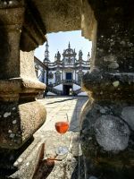 Der berühmte Roséwein im Mateuspalast