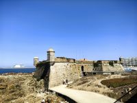 Forte de Sao Francisco Xavier, auch Käsekastell genannt, in Porto am Atlantik
