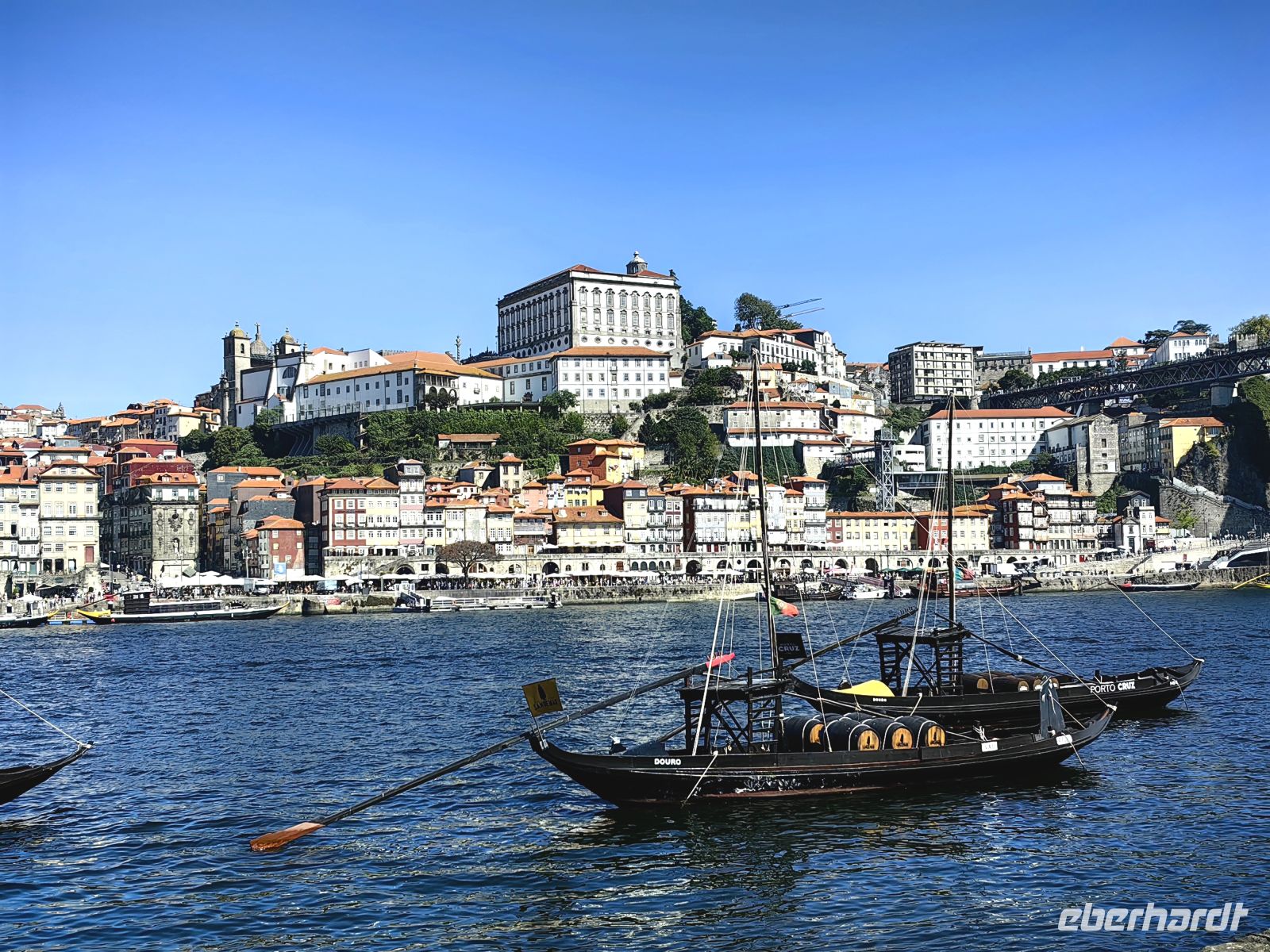 Kulisse Portos von Nova da Gaia aus gesehen