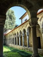 Romanisches Kloster in Guimaraes