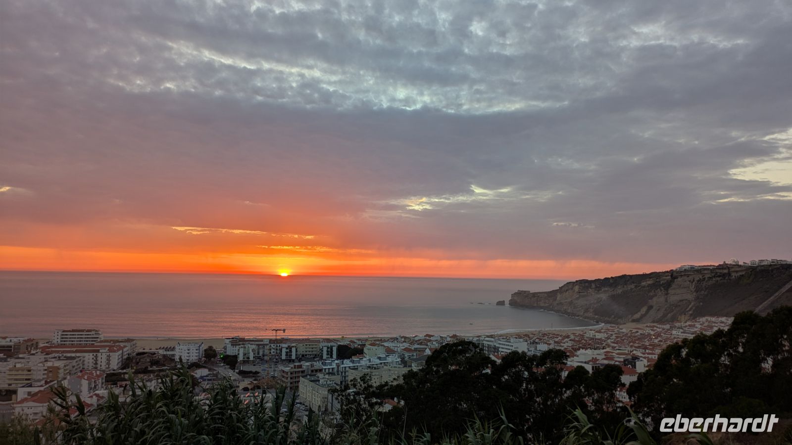 Sonnenuntergang Nazaré