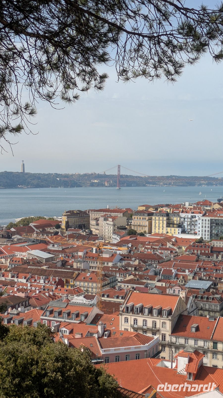 Aussicht auf Lissabon von der Festung 