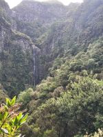 Tag 2 Blick auf den Risco-Wasserfall