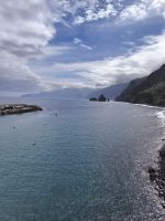 Tag 3 Blick auf die Küste von Porto Moniz 