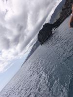 Tag 4 Blick auf Elefanten-Felsen an Küste Canical 