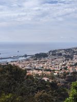 Tag 6 Blick auf Funchal vom Botanischen Garten 