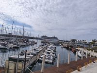 Tag 6 Blick auf den Hafen von Funchal 