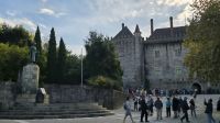 Guimaraes Festung und Denkmal für den ersten König Portugals