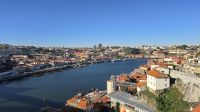 Porto- Blick auf den Douro von der Ponte Luis I