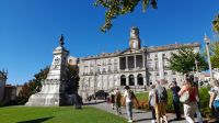 Spaziergang durch Porto zum Börsenpalast