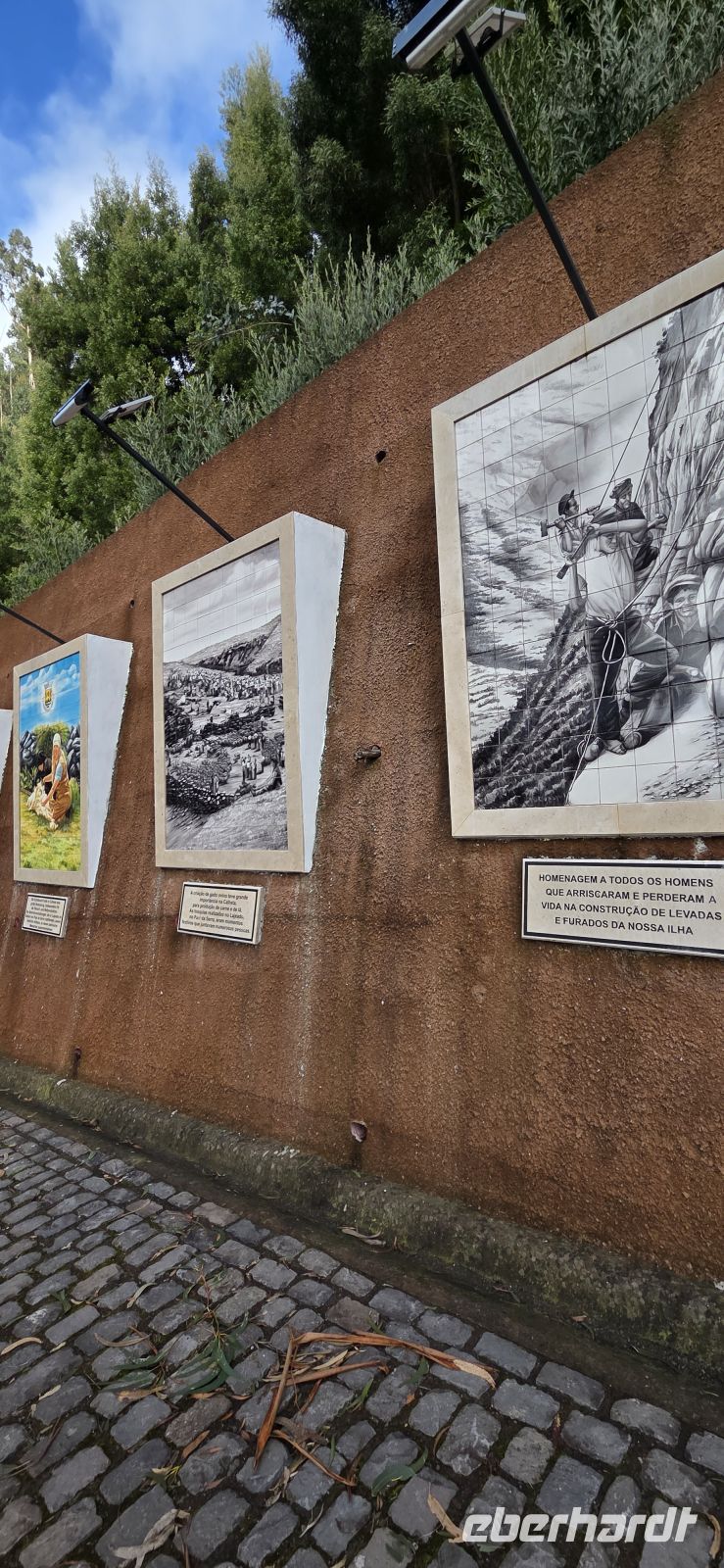 Madeira - Widmung der Geschichte der Levadas