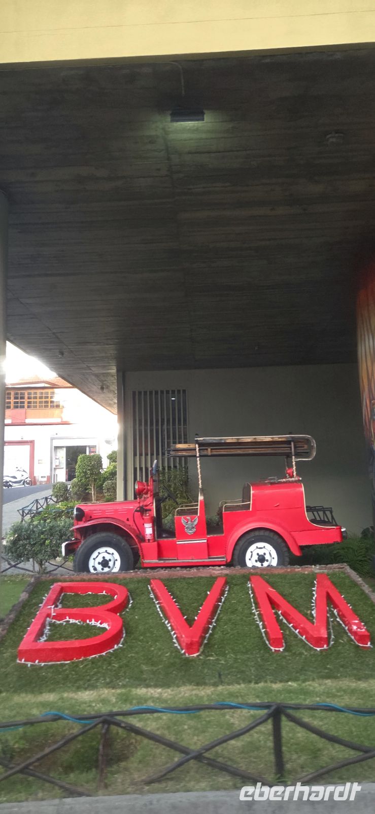 Mafeira - altmodisches Feuerwehrauto 