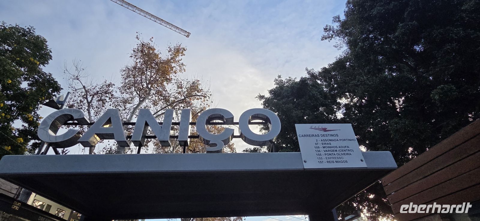 Madeira - Bushaltestelle in Funchal