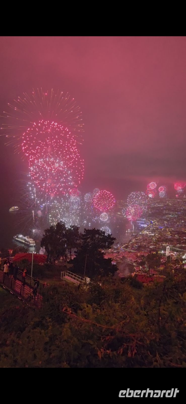 Madeira - Feuerwerk in Funchal