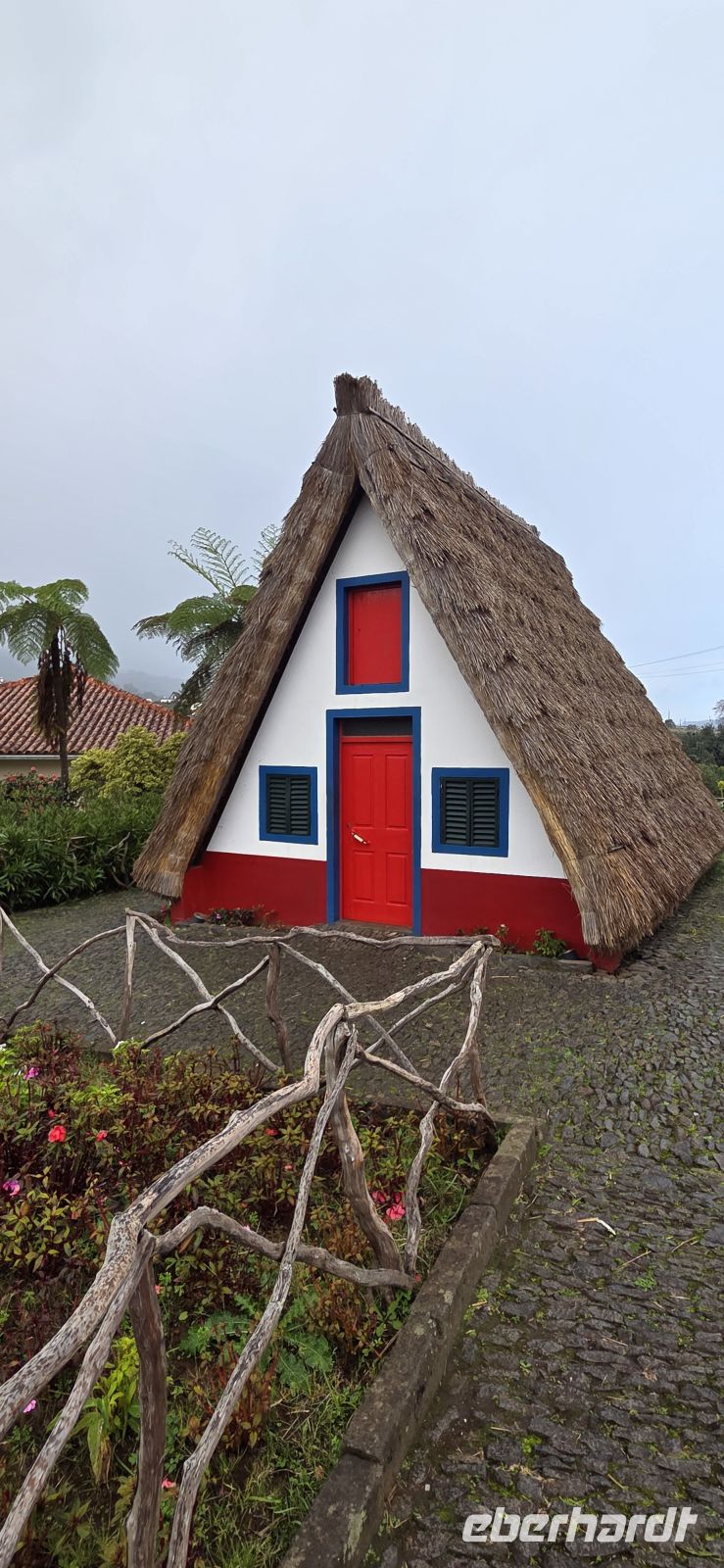 Madeira - Santana Strohgedeckte Häuser - Casas de Colmo