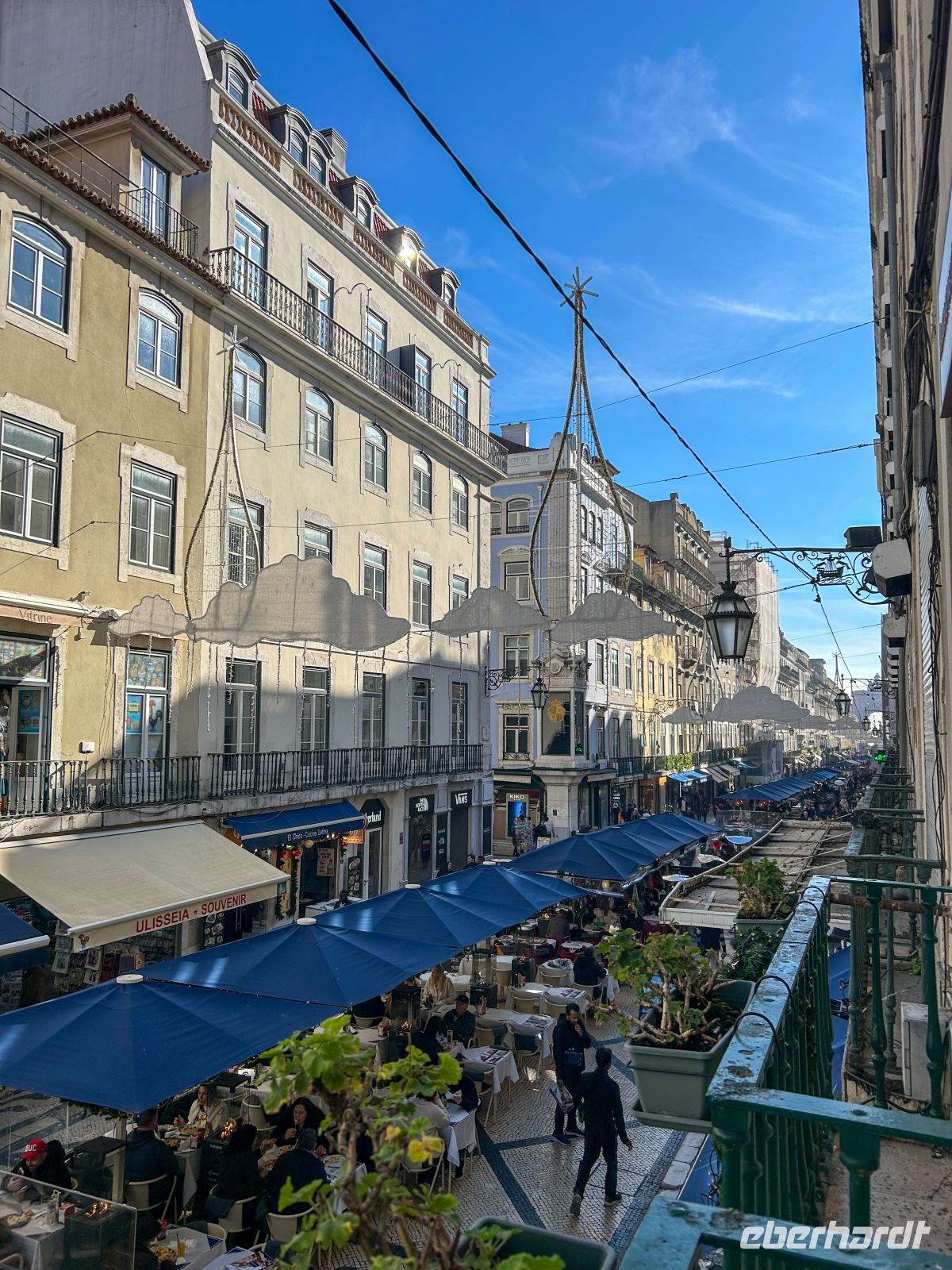 Rua Augusta mit Triumphbogen