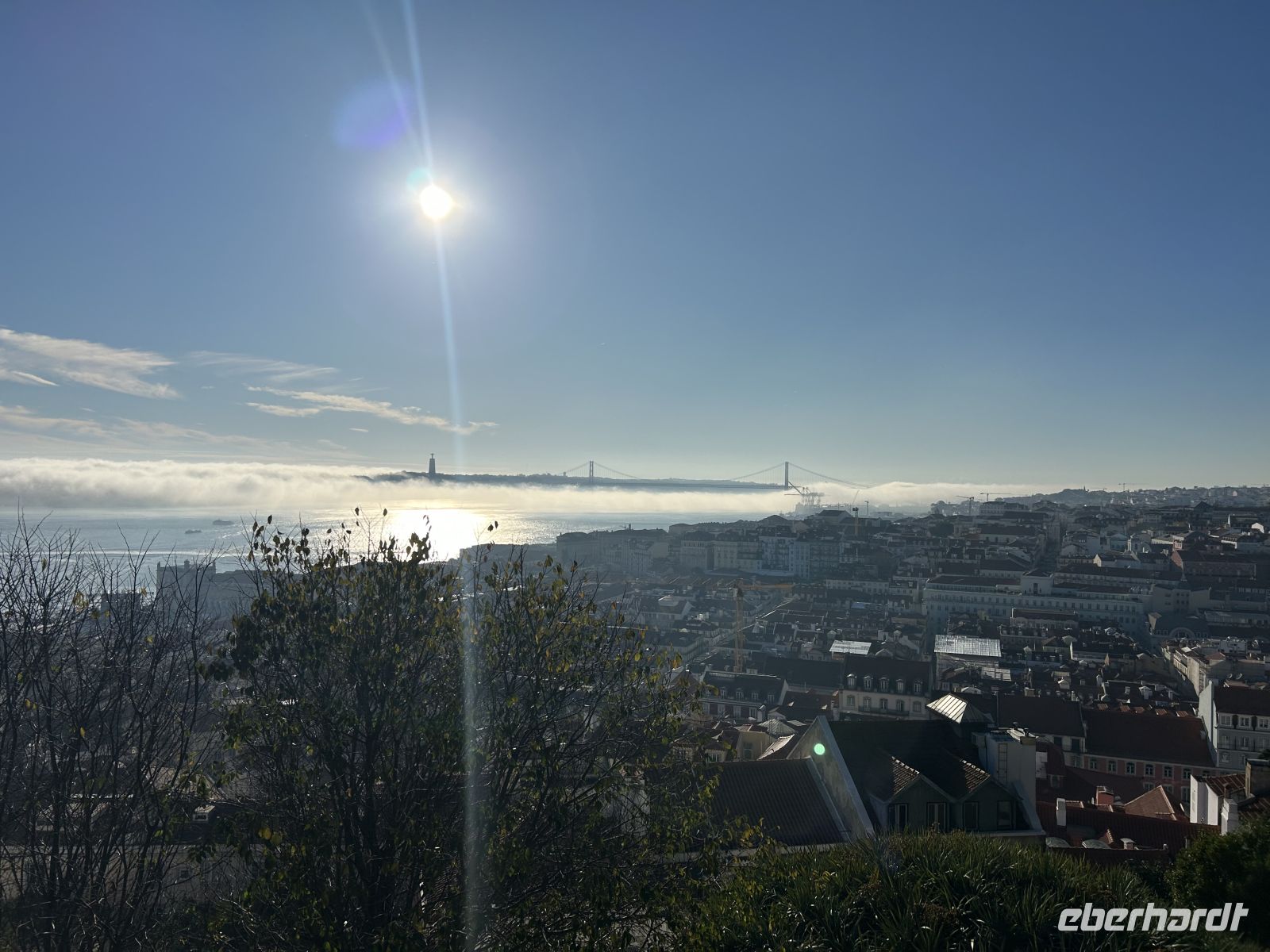 Ausblick auf Brücke des 25. April