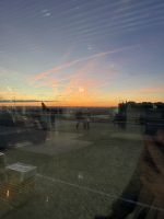 Sonnenaufgang Frankfurt Flughafen