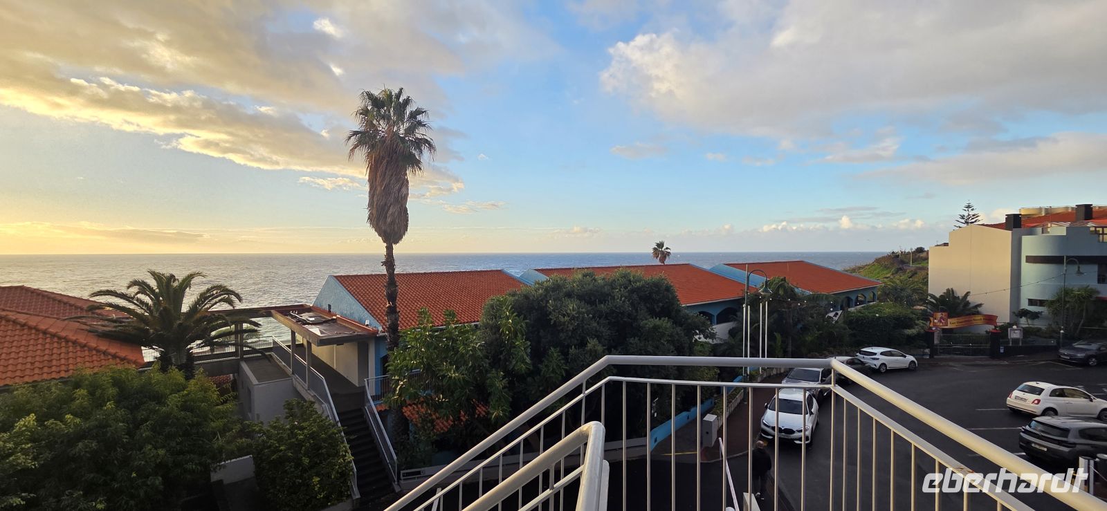 Madeira -  Aussicht vom Roca Mar Hotel am Tag 