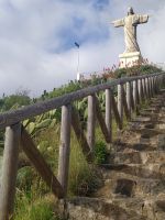 eindrucksvolle Christus-Statue Cristo Rei