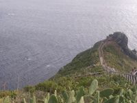 eindrucksvolle Christus-Statue Cristo Rei, Blick auf die Atlantik