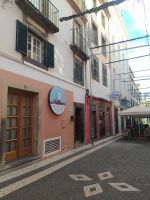 traditionelle Kopfsteinpflaster-Kunst (Calçada Portuguesa), Funchal