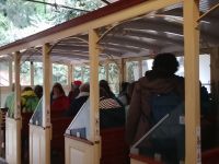 Wir fahren mit der Bodenseilbahn zu Bom Jesus - Portugal  &ndash; &copy; Marieta Beck (Eberhardt TRAVEL)